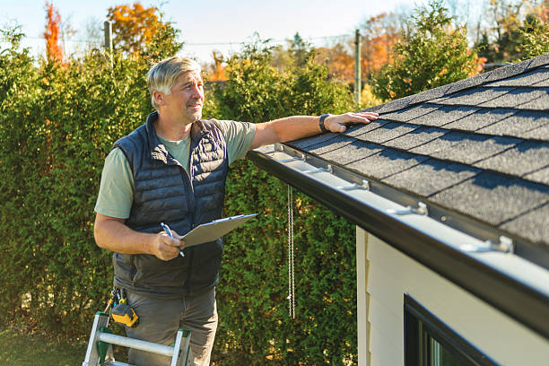 Professional Commercial Roofing technician working in Clarkson, NY